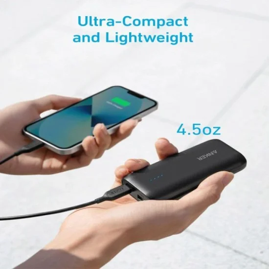 Anker 321 Power Bank 5000 mAh - Black